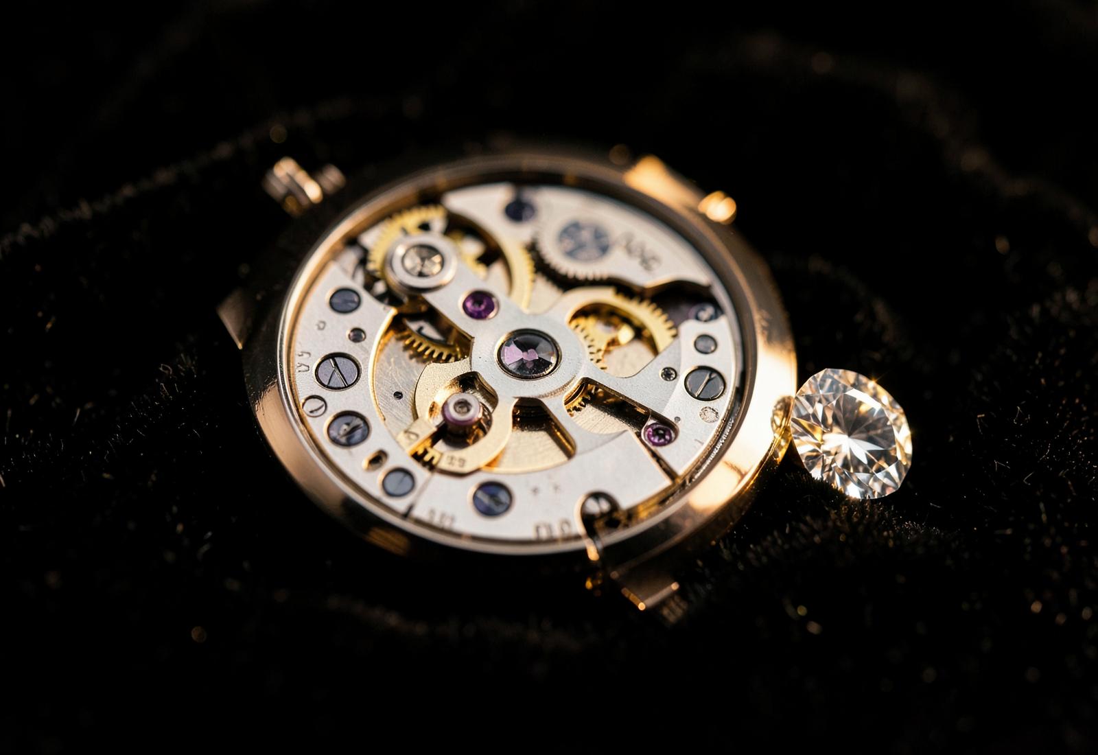 A fine mechanical watch movement